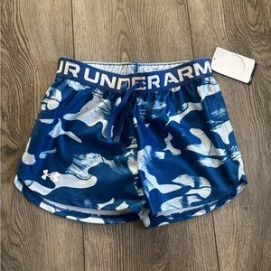 Under Armour Light Blue Athletic Shorts